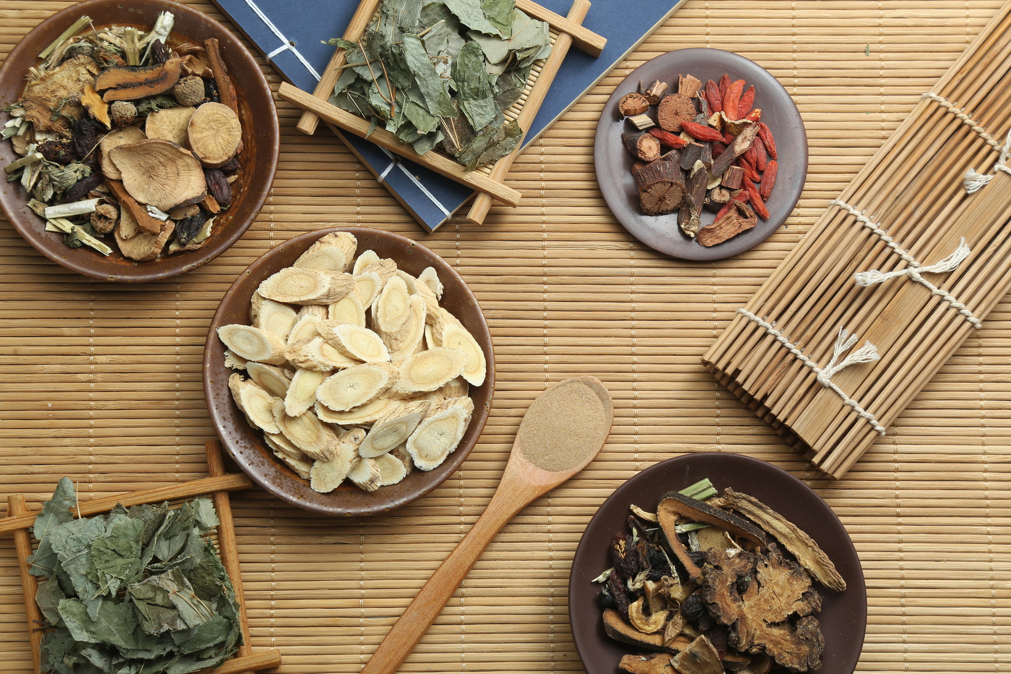 Traditional Chinese medicine and ancient medical book on bamboo - オーガニック素材を使用した無添加の2960グラノーラ